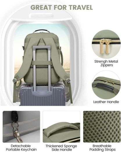 New Simple and Versatile Large Capacity Multi functional Travel Convenient Travel Essential Travel Backpack - Image 21