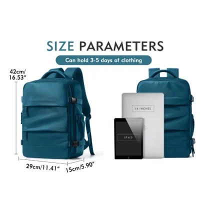 Waterproof Backpacks Travel Backpack Airplane Cabin 45x36x20 Easyjet Carry-Ons Laptop Bag Mens Backpacks Bag Free Fhiping Women - Image 11