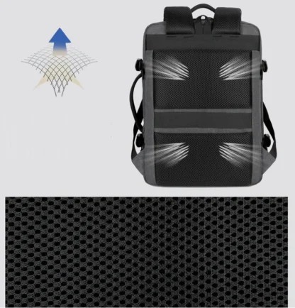 Classic Travel Backpack Men Business Backpack School Expandable USB Bag Large Capacity Laptop Waterproof Fashion Backpack - Image 35