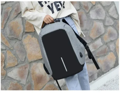 Anti-theft Backpack Bag 15.6 Inch Laptop Men Mochila Male Waterproof Back Pack Backbag Large Capacity School Backpack Designer - Image 23