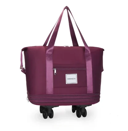 Travel bag, backpack large-capacity disassembly universal wheel storage bag, duffel bag portable multi-layer checked  with wheel - Image 30
