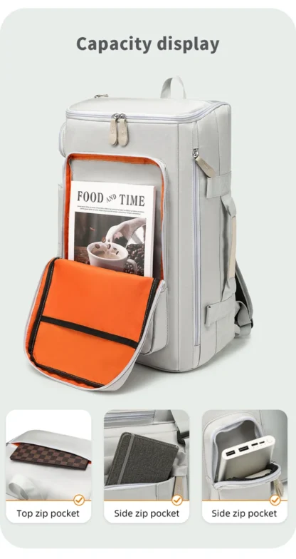 Travel Backpack Business Bag Wet and Dry Separation Shoulder Bags Multi-compartment Daypack Large Capacity Outdoor Backpack Pack - Image 18