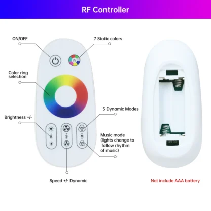 Tuya WiFi RGB Dimmer 220V 750W 1500W EU/AU/UK Power Plug RF Remote Controller for SMD2835/5050 4Pin LED Neon Strip Light - Image 28