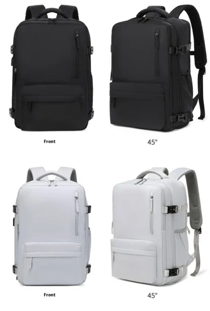 Customized commuting large capacity backpack with dry and wet separation storage, mommy travel bag, short distance business trip - Image 30