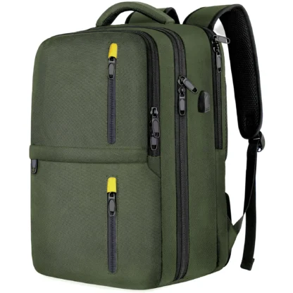 Cross border backpack, men's high-end computer bag, large capacity commuting multifunctional travel new business backpack - Image 7