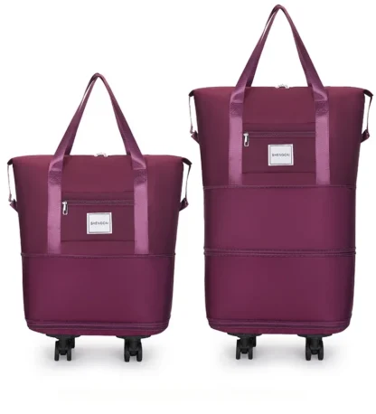 Travel bag, backpack large-capacity disassembly universal wheel storage bag, duffel bag portable multi-layer checked  with wheel - Image 34