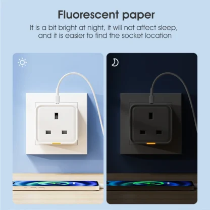Tuya WiFi RF433 Smart Plug UK, Smart Socket, WiFi Plug Type-C 16A Adapter Power Monitoring Timer Voice Assistant - Image 13
