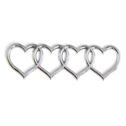 Car Love Heart Logo Sticker Rear Trunk Tail Label Badge Emblem Decal For Audi Q7 A7 A6 S3 S4 A5 A4 B5 B6 B7 B8 C6 C7 A3 Q3 Q5 TT - Image 16