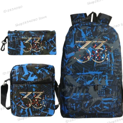 3pcs/Set Backpack for Men Women Clair Obscur Expedition 33 Merch School Bags Game Lovers Gift Backpacks for College Students - Image 6