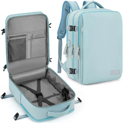 Travel Backpack 40x20x30 Cabin Plane Waterproof Expandable Weekender Laptop With USB Port Ryanair Carry-On Women Men Backpack - Image 26