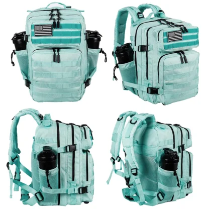 LHl 35L Tactical Backpack Small Athlete Gym Bag for Men/Women Qutdoor Travel Hiking Molle Rucksack with Bottle Holder - Image 2