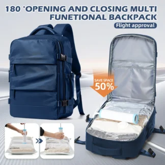 Women Men Work Backpack Hand Luggage Cabin Airplane Travel Backpack, Storage Vacuum Bag for Clothing Travel, Notebook Backpack ﻿
