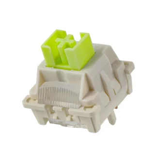 LEOBOG Reaper Linear Switch 5 Pin 45gf RGB Hot Swap Pom Stem Switches for Mx Custom Mechanical Keyboard Factory Lubed Compatible