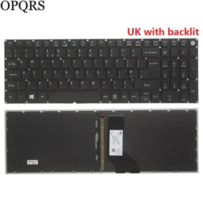 For Acer Aspire 7 A715-71 A715-71G A715-72 A715-72G A717-71 A717-72 Russian/US/UK/Spanish/Latin/German/Italian laptop Keyboard - Image 7