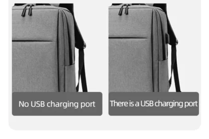 40L Laptop Backpack Durable 17 Inch for Men Women with USB Charger Port & Luggage Sleeve Sturdy College Rucksack Bag For Macbook - Image 29