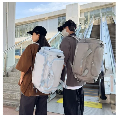 Travel Duffel Bag with Shoes Pocket Outdoor Business Trip Fitness Yoga Shoulder Bags Dry Wet Short Distance Trip Handbag - Image 23