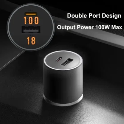 Xiaomi Car Charger 100W 90W 67W USB A Type C Dual Port Fast Charging Adapter Quick Charge Mi 15 14 13 13t 12 Pro 11 Redmi Poco - Image 13