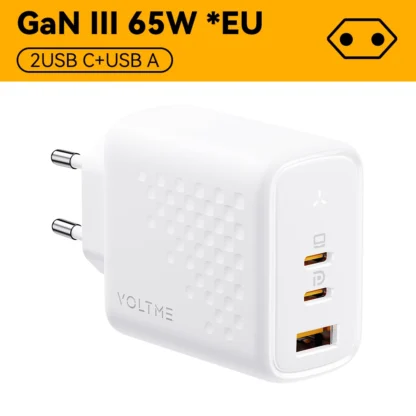 VOLTME 65W GaN III Charger Quick Charge 4.0 3.0 Type C PD USB Charger For IPhone Charger USB C Adapter For Laptop IPhone 15 Pro - Image 12