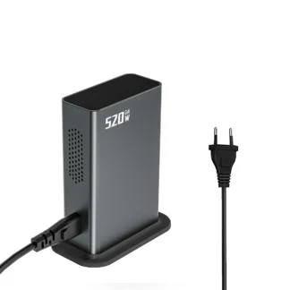 New Desktop Charger 520W  GaN 8-Port 4 USB C 4 USB-A PD 100W Fast Charger Hub USB Type C Mobile Phone Power Charger Station