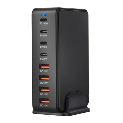 240W Desktop GaN Charger 8-port USB Type C PD Charger Fast Charge 3.0 USB Type C Fast Charger Mobile USB Charger - Image 5