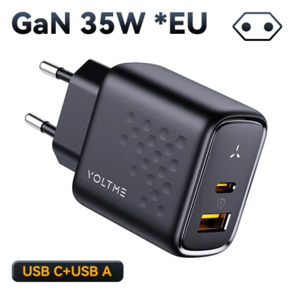 VOLTME 35W  PD USB C Charger GaN III Tech Fast Charger Fast Wall Charger Block for iPhone 15 Pro Max MacBook iPad Steam Deck - Image 14