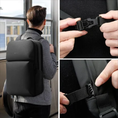 BANGE Smart Waterproof Travel Backpack Business Flight Approved Carry on Backpack Large Capacity 16 inch Laptop Backpack for Men - Image 6