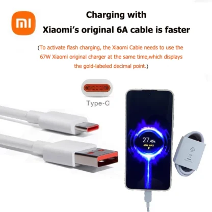 Original Xiaomi 67W Charger Fast Charging Cargador USB C Cable EU US Wall Adapter Redmi Note 14 13 12 Mi 14T 13 12 Turbo Poco X6 - Image 45