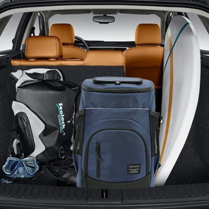 Refrigerator Bags Soft Insulated Cooler Backpack Thermal Isothermal Fridge Travel Outdoor Beach Ice Beer Backpack 30L - Image 3