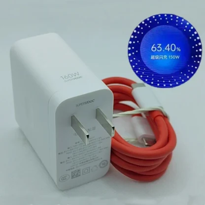 Oneplus Charger 160w Supervooc Type-C Adapter Super Vooc Fast Charging 12A PD Cable For One Plus 12 11 Nord CE 3 10 Pro Ace Pro - Image 11