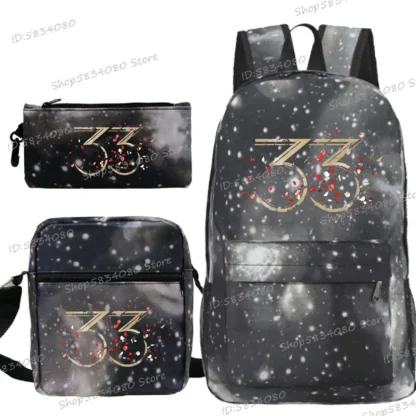 3pcs/Set Backpack for Men Women Clair Obscur Expedition 33 Merch School Bags Game Lovers Gift Backpacks for College Students - Image 13