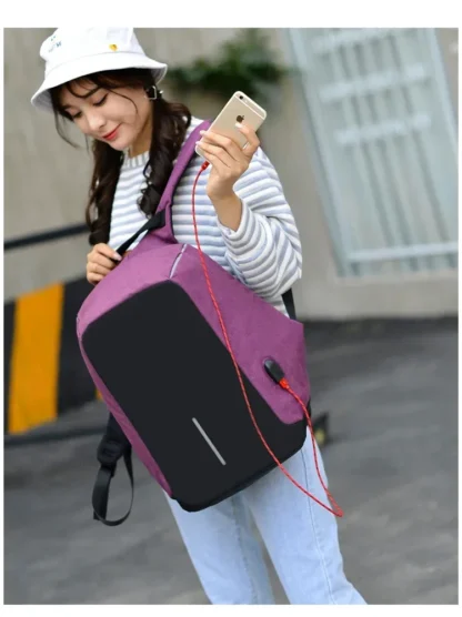 Anti-theft Backpack Bag 15.6 Inch Laptop Men Mochila Male Waterproof Back Pack Backbag Large Capacity School Backpack Designer - Image 24