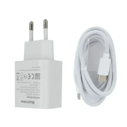 Original For Blackview BV8800 BL8800 BL8800pro BV7100 Oscal S80 BL5000 EU Plug 33W Travel Fast Charger Connector Type C Cable - Image 8