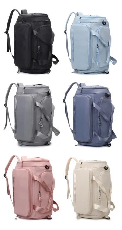 Travel Duffel Bag with Shoes Pocket Outdoor Business Trip Fitness Yoga Shoulder Bags Dry Wet Short Distance Trip Handbag - Image 32