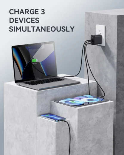 VOLTME 67W GaN Charger PD USB Type C Fast Charger Quick Charge 4.0 3.0 For IPhone Charger USB C Adapter For Laptop IPhone 15 Pro - Image 22