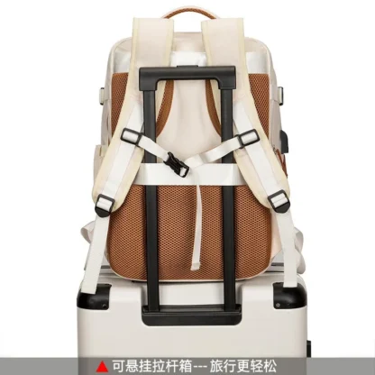 Travel Backpack 40x20x30 Cabin Plane Waterproof Expandable Weekender Laptop With USB Port Ryanair Carry-On Women Men Backpack - Image 18