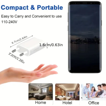 1/5/10pcs Plugs USB Wall Adapter Charger 5W Slim Charging Plug Power Supply 5V 1A Power Plug Adapter Socket Adapter for iPhone - Image 3