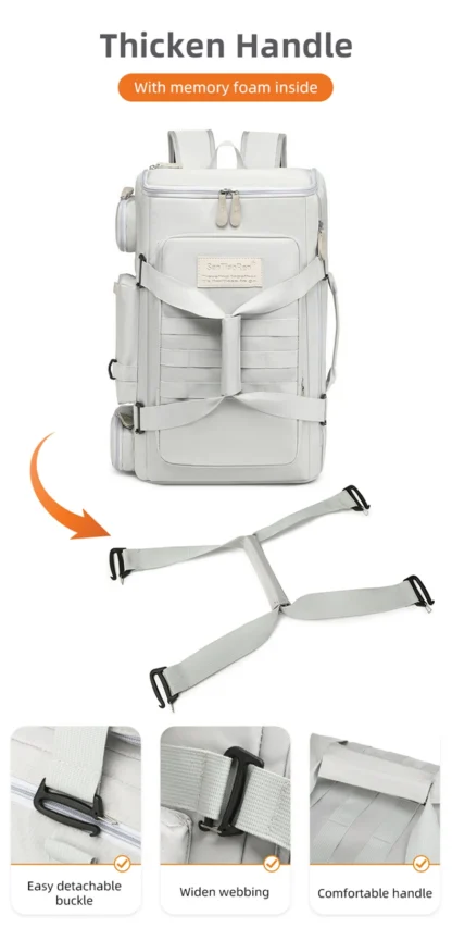 Travel Backpack Business Bag Wet and Dry Separation Shoulder Bags Multi-compartment Daypack Large Capacity Outdoor Backpack Pack - Image 16