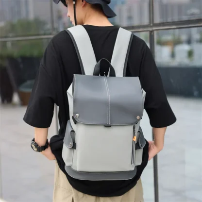 USB Charging Urban Man Backpack Waterproof Rucksack Men's Laptop Backpack Large Computer Backpack for Business Office Outdoor - Image 15
