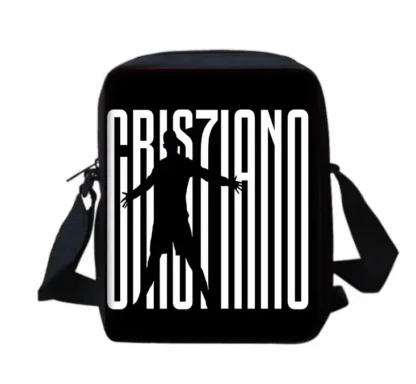 Football CR7 Child School Backpack With Shoulder Bag Pencil Bags School R-Ronaldos Bags for Boys Girls Best Gift - Image 21