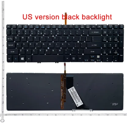 US/ND/AR/UK/RU/HG/BR/SP/FR laptop keyboard for Acer Aspire V5-571/G/PG V5-531G V5-581 V5-572 V5-573G V5-551G V5-531P MS2361 - Image 13