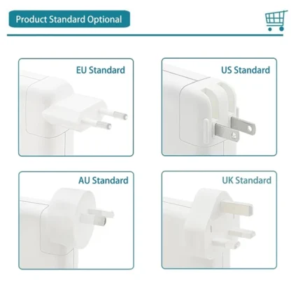 Original With LOGO GaN 70W Fast Charging PD USB-C Power Adapter Laptop Notebook Charger For Macbook 14 M4 Pro A2743 A3112 A3401 - Image 10