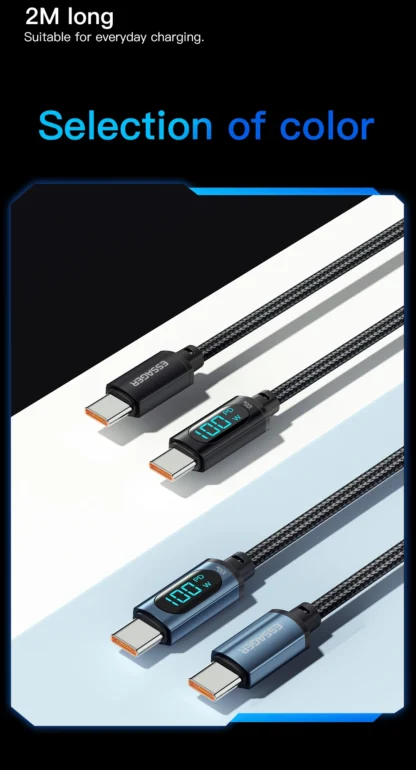 Essager 100W GaN USB Type C Caricabatterie PD QC Quick Charge 4.0 3.0 Type C Ricarica Rapida Per iPhone 16 15 14 Xiaomi Macbook - Image 53