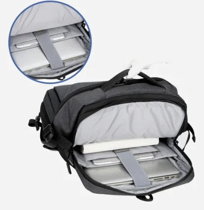Classic Travel Backpack Men Business Backpack School Expandable USB Bag Large Capacity Laptop Waterproof Fashion Backpack - Image 30