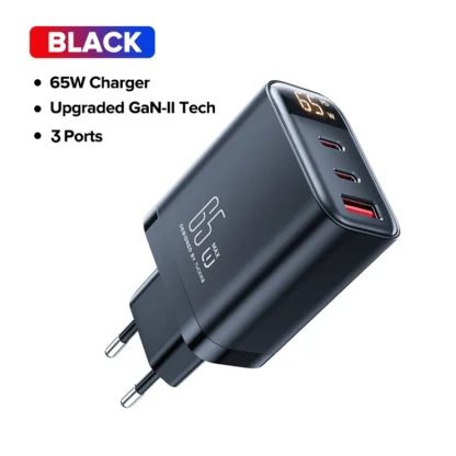 Tuodes 30W GaN USB Charger 3-Ports USB Type C Fast Charging PD3.0 Quick Charge Wall Adapter For iPhone Samsung Xiaomi iPad - Image 11