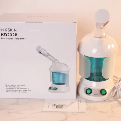 KSKIN Custom Hot Sale Face Mist Spray Portable Facial Steamer For Face Professional Ionic Facial Steamer - Image 6