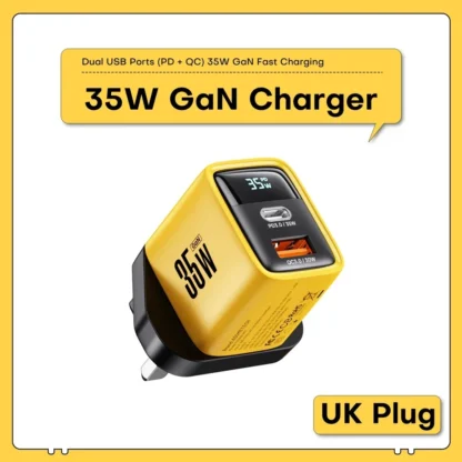 35W USB C Charger Gan Fast Charger Type C PD3.0 QC4.0 PPS Phone Quick Charger for IPhone 15 14 Pro Max Samsung S23 S22 Tablets - Image 13