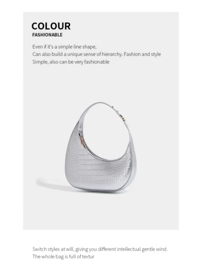 Sailboat Bag Harlee Crossbody Women's Bag French Underarm Bag Lightweight Handbag Tote Small Carry Bag - Image 21