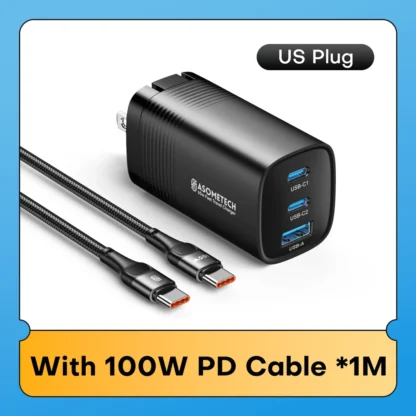 65W GaN USB Type C Fast Charger For Laptop PPS 45W PD QC 3.0 Quick Charge For iPhone 14 13  Samsung Xiaomi Realme Phone Charger - Image 8