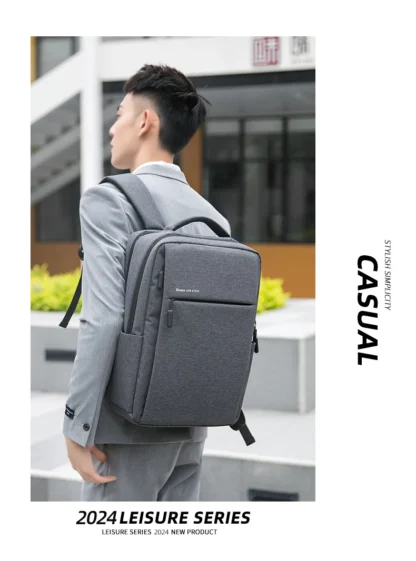 40L Laptop Backpack Durable 17 Inch for Men Women with USB Charger Port & Luggage Sleeve Sturdy College Rucksack Bag For Macbook - Image 30
