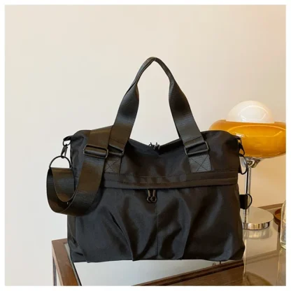 Large Capacity Oxford 2024 High Quality Travel Handbag Zipper Solid Trendy Casual Crossbody Bag Soft Versatile Popular Handbag - Image 26